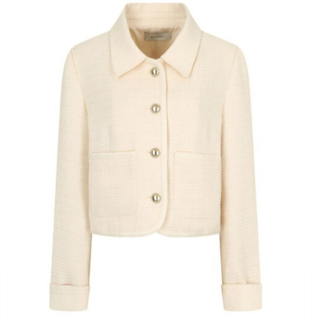 [JJ지고트]메탈사 롤업 크롭 재킷 GP2P0JK201_ 3117399