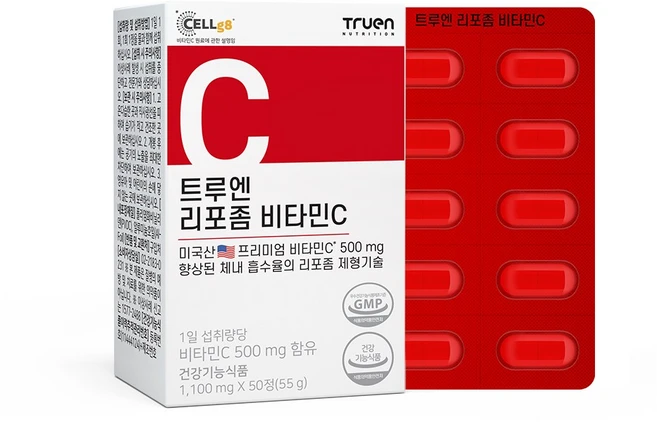 Truen 리포좀 비타민C 50p, 50정, 1개 - 쿠팡