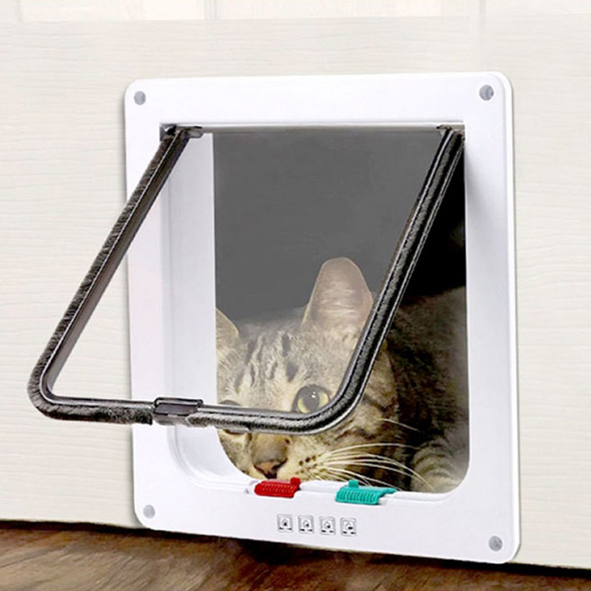 말썽쟁이여름 강아지 고양이 애견 펫 개 애완견 소형견 안전문 방묘문 견문 펫도어 방묘창 문 방충망 베란다펫도어 현관문 칸막이 캣도어 애견문 출입문 안전망, 블랙, 1개