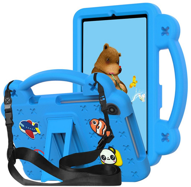 스냅케이스 ALLDOCUBE iplay 70 mini pro / turbo 호환 애니멀비츠 에바폼 케이스, 스카이, 1개