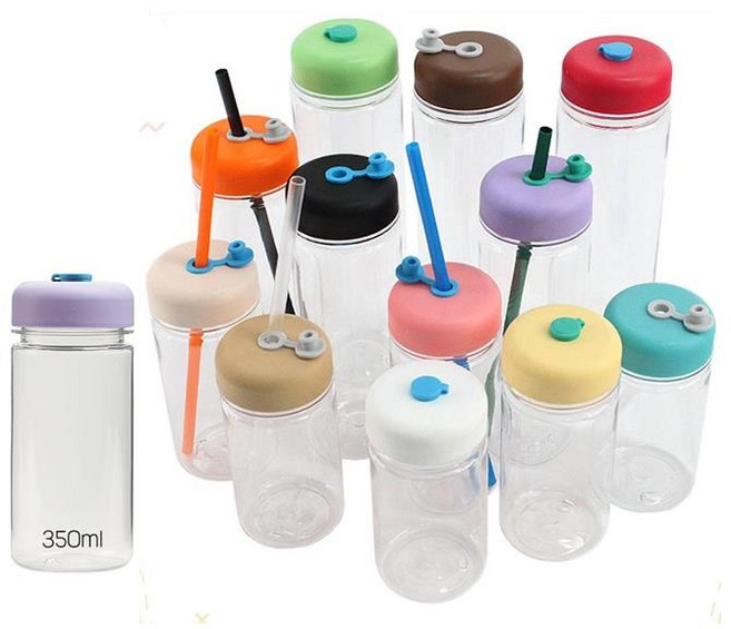 국산 에코젠 빨대보틀 350ml/500ml/700ml (1개) 요양원 에코젠 연예인 보틀, 1개, 350ml, 핑크