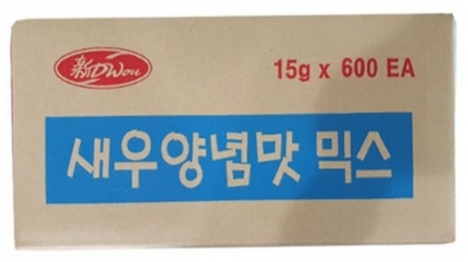 신동원식품 새우양념맛믹스, 15g, 600개