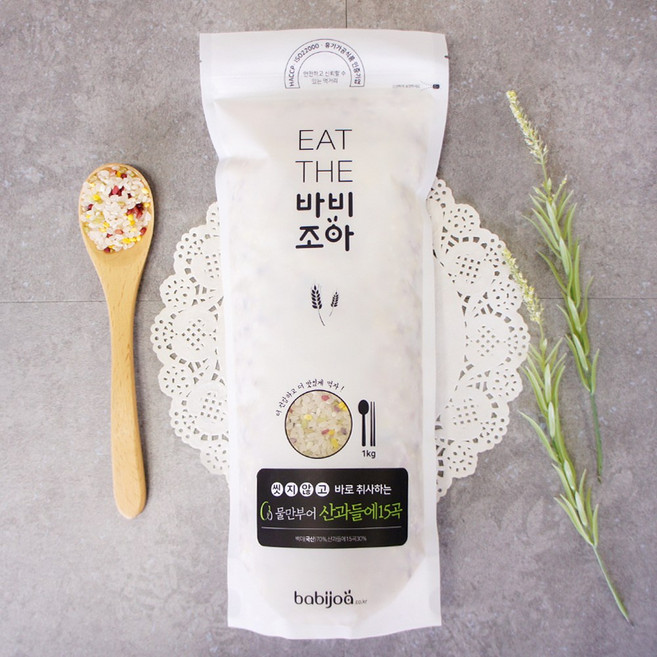바비조아 산과들에 15곡, 1kg, 1개