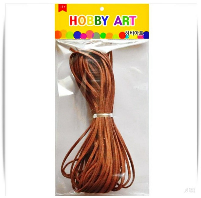 인조가죽끈 롤 스웨이드 펄진밤 공예 팔찌 재료 가죽끈 10줄 앤츠런2