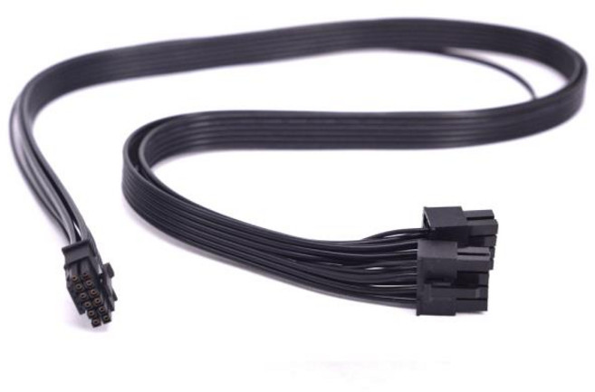 쿨러 마스터 MWE Gold 1250 V2 8핀 ~ 16핀 PCI-e Gen RTX3090Ti 12VWR PSU 전원 케이블, 02 1pcs, 01 0.7m