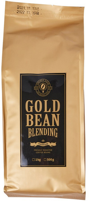 골든색 골드빈 블랜딩 분쇄 홀빈 원두커피 1kg, 1개