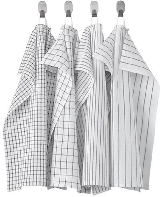 [당일출고/무료배송] 이케아 RINNIG 면 행주 4P, 4개