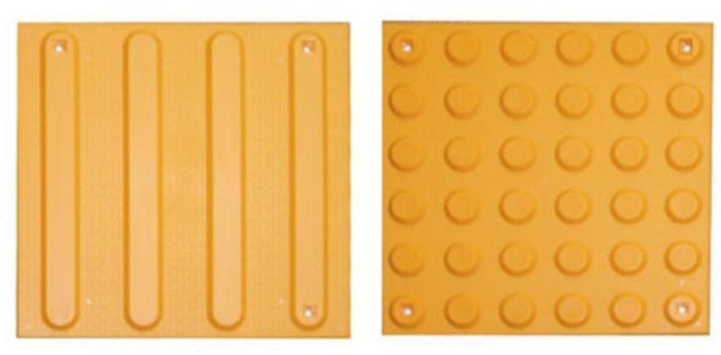 공장 사무실 병원 학교 선형 스텐 장애인 타일 점자블록 유도블럭 빌딩 양로원 요양원, 1개