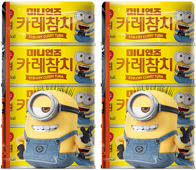 동원 미니언즈 카레참치, 135g, 8개