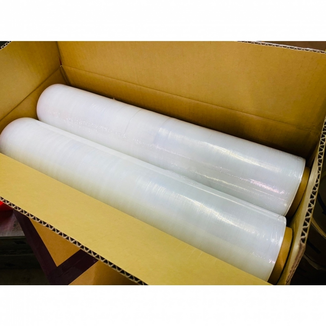 元立鋒工業用伸縮膜 台灣製造 50cm*200m PE膜, 每單限購2箱, 1個