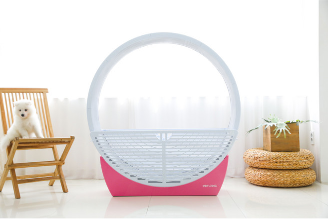 펫링 D1/D2 반려동물 런닝머신, D1, 그레이, 1개