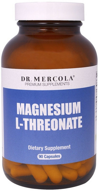 DR. MERCOLA 蘇糖酸鎂膠囊, 90顆, 1罐