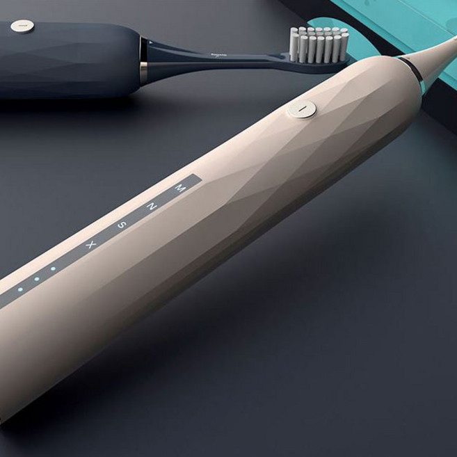 치클린 음파전동칫솔 초음파 칫솔 교정 치석, 다이아 핑크