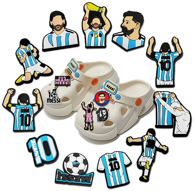 SimHm 리오넬 메시 축구 선수 슬리퍼 파츠 세트