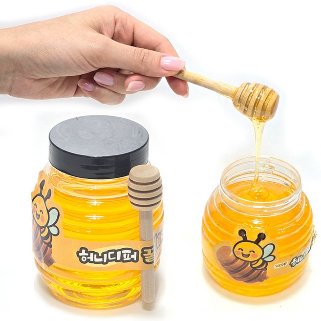 진짜 꿀같은 허니 슬라임 허니디퍼 포함, 세트