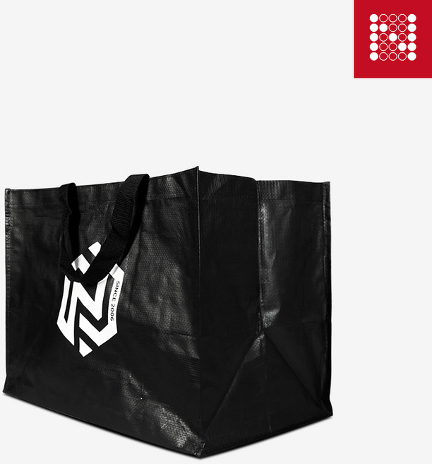 노마드 리유저블 쇼퍼백 캠핑가방 52L, 블랙, 1단, 1개