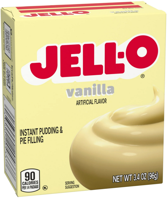 젤오 인스턴트 푸딩 & 파이 필링 바닐라, 96g, 1개