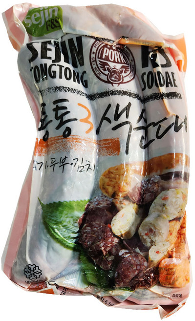 삼색순대450g 고기 두부 김치 세가지순대, 수량조절가능, 1개, 450g