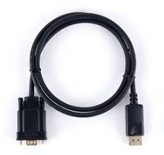 애니포트 DP to VGA 1.1Ver 노트북 모니터 연결 선 케이블 AP-DPVGA010, 1m, 1개
