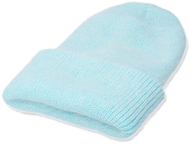 팸드님 앙고라 무지 비니 겨울모자