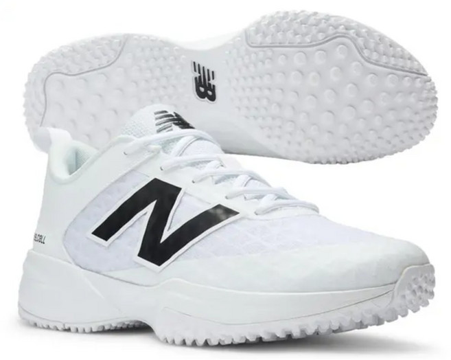 뉴발란스 퓨얼셀 T4040 TW8 인조잔디화 야구화 화이트
