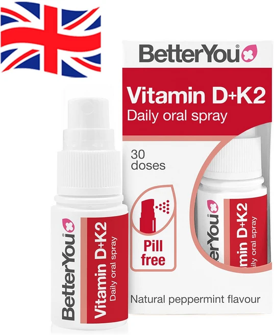 1개 베러유 비타민 D3 K2 구강 스프레이 BetterYou Vitamin D3 K2 Oral Spray - 쿠팡