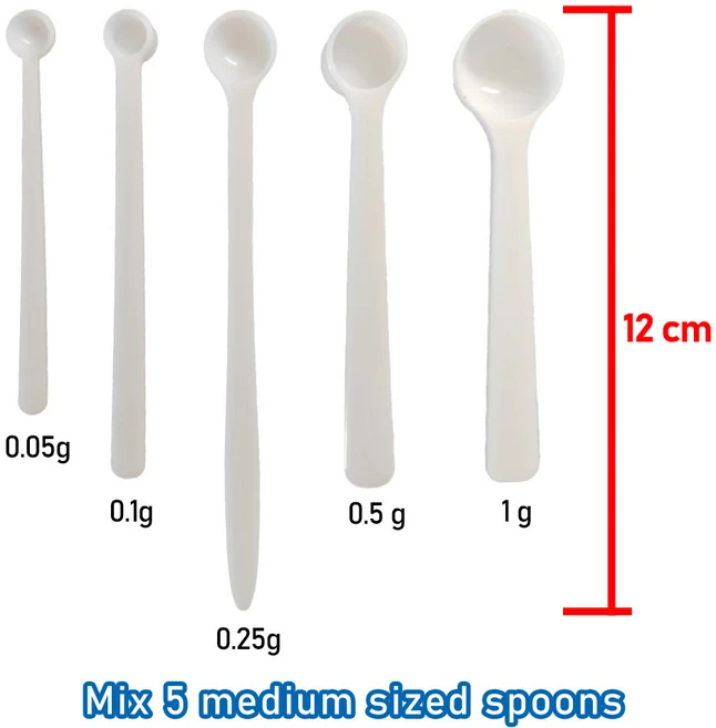 0.25g 유형 분말 1g 개 0.5g 살충제 기타 2 스푼 0.1g 백색 약물 안전 측정, mix, 1개 - 쿠팡