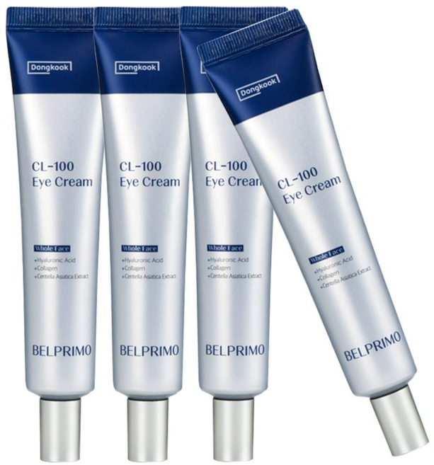 동국 아이크림 씨엘 100 CL100 주름개선 보습 미백 벨프리모 아이큐샵, 40ml, 4개