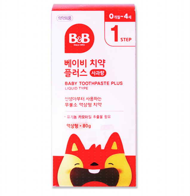 비앤비 베이비 오랄크린 액상형 유아 구강세정제, 1개