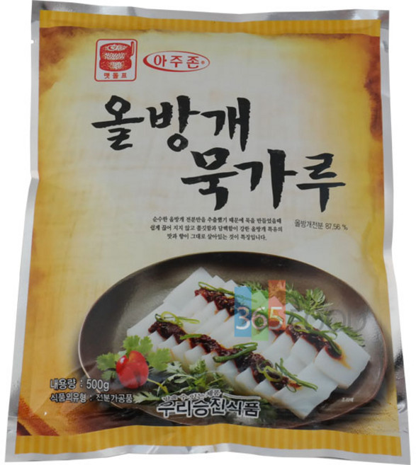 우리승진식품 맷돌표 아주존 올방개묵가루, 500g, 1개