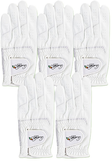 아놀드파마 양피덧뎀 골프장갑 (왼손), 화이트(5p), 5개