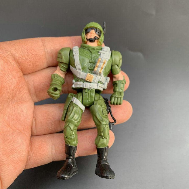 유럽 특수부대 미니어쳐 모형 프라모델 밀리터리 미니 피규어 관절 모델, 8, 1개