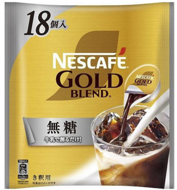 네스카페 골드블렌드 포션 희석용, 1개, 18개입, 11g