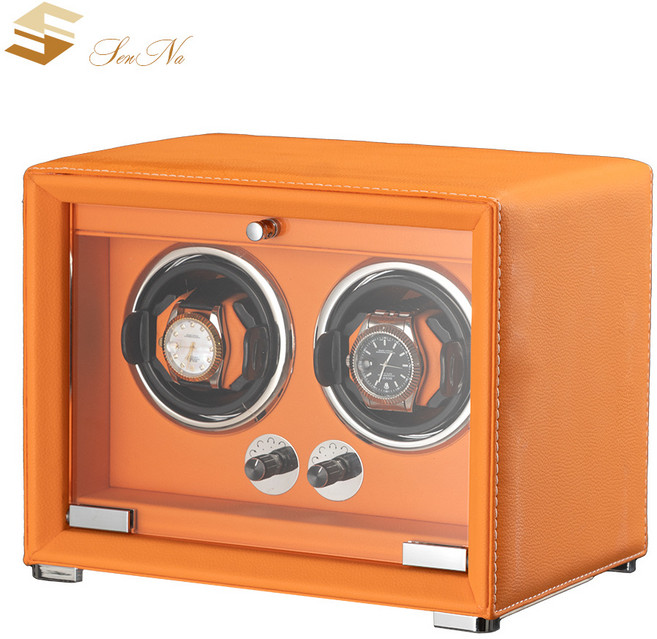 워치와인더 저소음 오토매틱 고급 시계관리 가죽 모던 2구 4구 6구