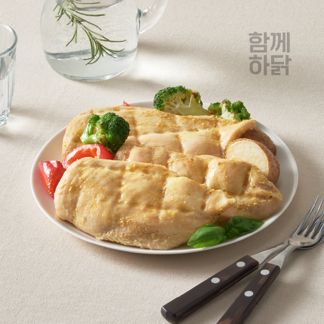 함께하닭 닭가슴살 100g 10종 골라담기, 20개, 커리커리 맛