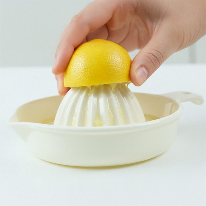 GF 레몬즙기 과일즙기 주방용 착즙용 과즙추출 도구 오렌지즙짜개 레몬오렌지즙기 업소용착즙기, 1개