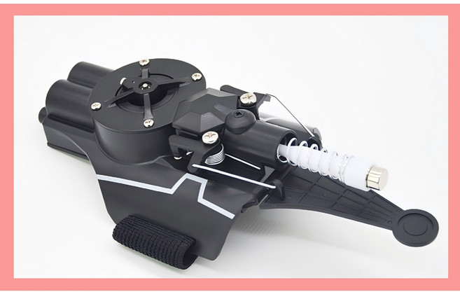 NEW 스파이더맨 스마트 웹슈터 블랙 장난감 선물, 블랙-적외선조준경, 블랙 1개