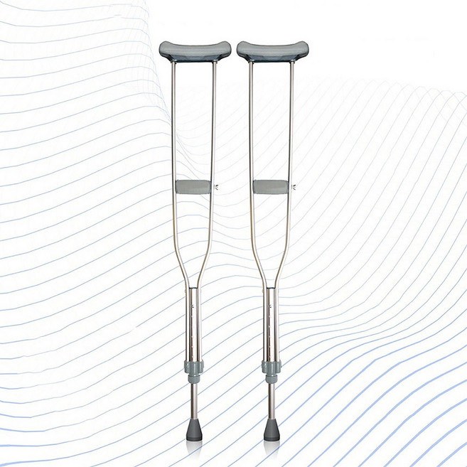 목발클러치 - 노바 목발 ( 1조 알루미늄 NOVA ), 중, 1개