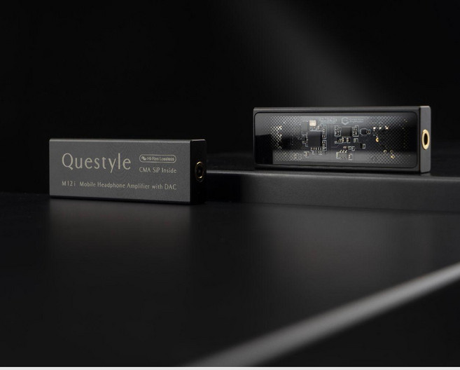 퀘스타일 Questyle Audio M15C 포터블 DAC AMP 헤드폰 앰프 IOS 음악용 HIFI 음질, M12i 블랙 Type-C 포함, 기본 색상