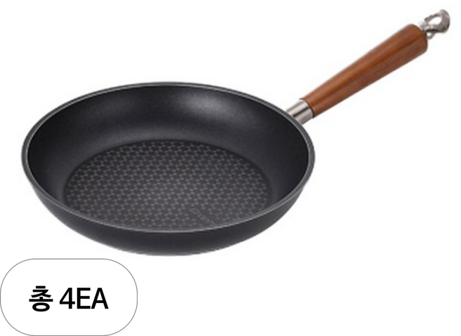 해피콜 인덕션 그래핀 IH 프라이팬, 24cm, 4개