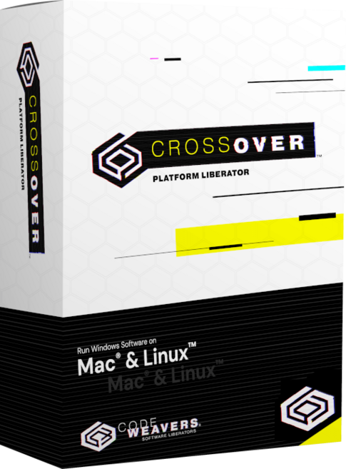 CodeWeavers Crossover 類虛擬機軟體 Mac 適用 Windows 遊戲跨平台運行, Linux版本【永久授權，一年免費更新】
