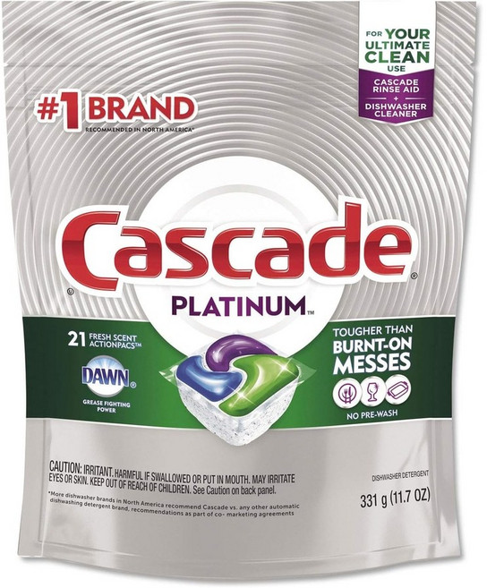 Cascade 캐스케이드 플래티넘 식기세척기 세제