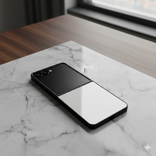 갤럭시 Z플립7 왜곡 방지 전후면 거울 올 미러 케이스 제트플립7 지플립7 Flip7 5G