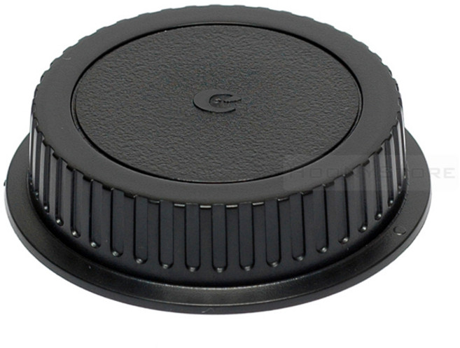 국산 캐논 렌즈뒷캡 호환품 - EF 및 EF-S 마운트 렌즈 뒷캡, 블랙, 1개, 1개