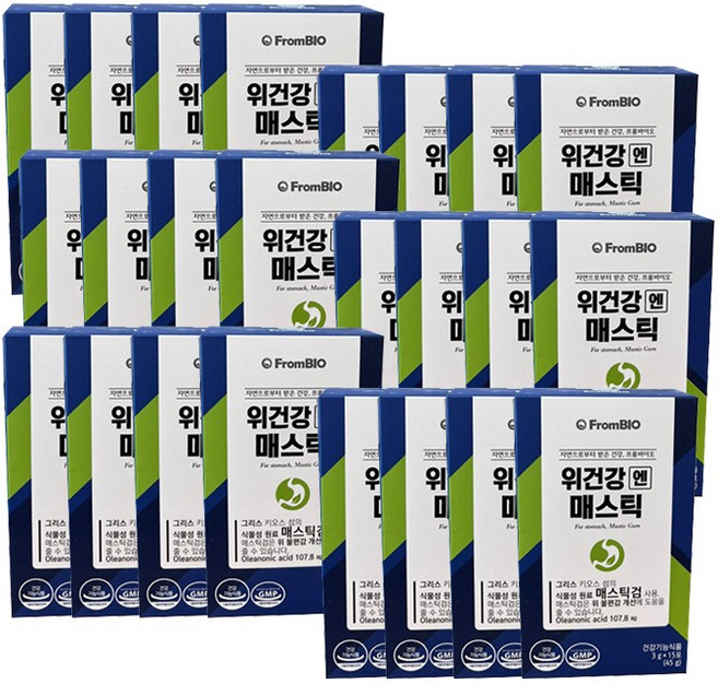 위건강 엔 매스틱, 45g, 24개
