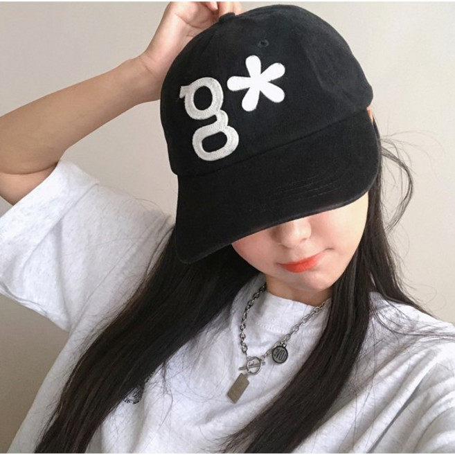 부쿠레 스트릿 영문 레터링 패치 볼캡 캡모자