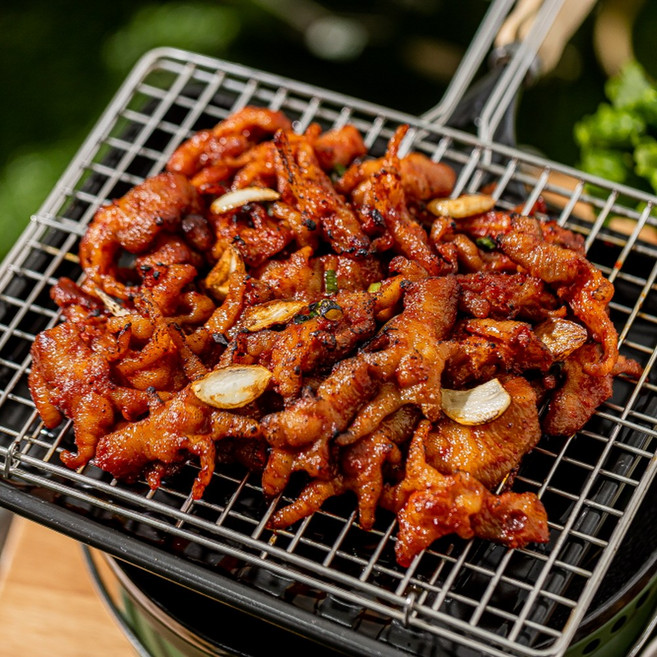 우리집포차 직화 무뼈닭발 매콤양념 불맛, 250g, 1개