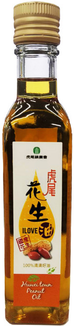 虎尾鎮農會 花生油, 1個, 250ml