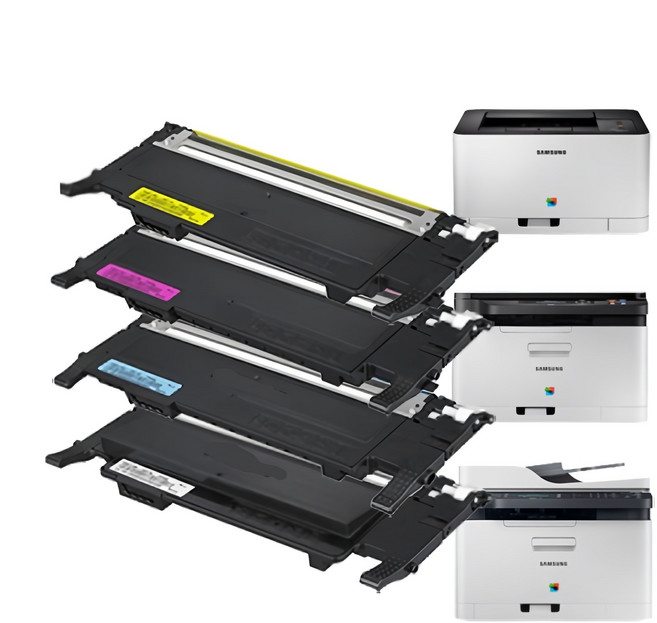 우리네로켓 삼성 토너 SL-C513W 토너 호환, CLT-P510C 4색, 1세트