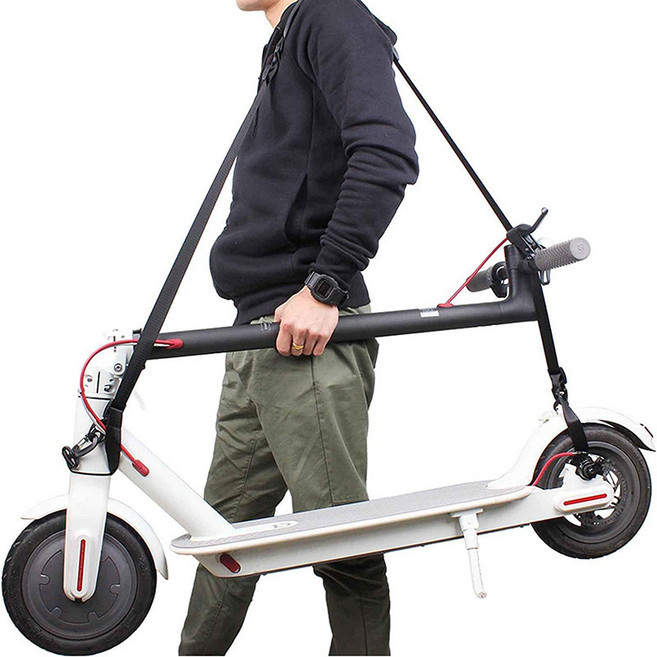 쁘띠꼬모 다용도 휴대용 숄더 밸런스바이크 킥보드 자전거 이동 스트랩 어깨끈 조절 숄더끈 전동킥보드벨트 어깨패드 조절식 운반끈 H5102801, 아이후크